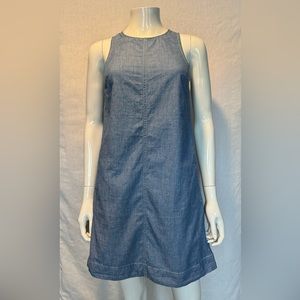 J. Crew chambray shift dress